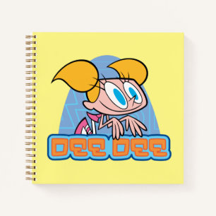 Cuaderno Gráfico de nombre de carácter Dee Dee