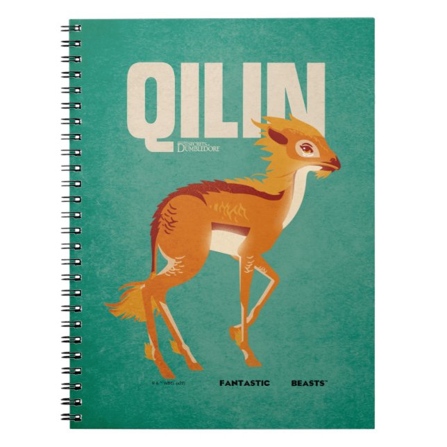 Cuaderno Gráfico de Qilin Vintage (Frente)
