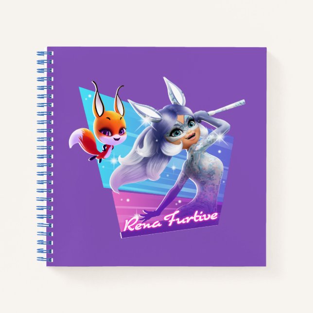 Cuaderno Gráfico de Rena Furtive (Anverso)