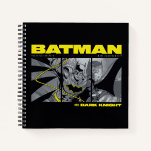 Cuaderno Gráfico de tres paneles de comic Batman