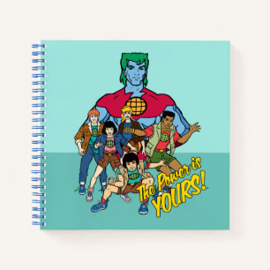 Cuaderno Gráfico del Capitán Planeta - ¡El Poder Es Tuyo!