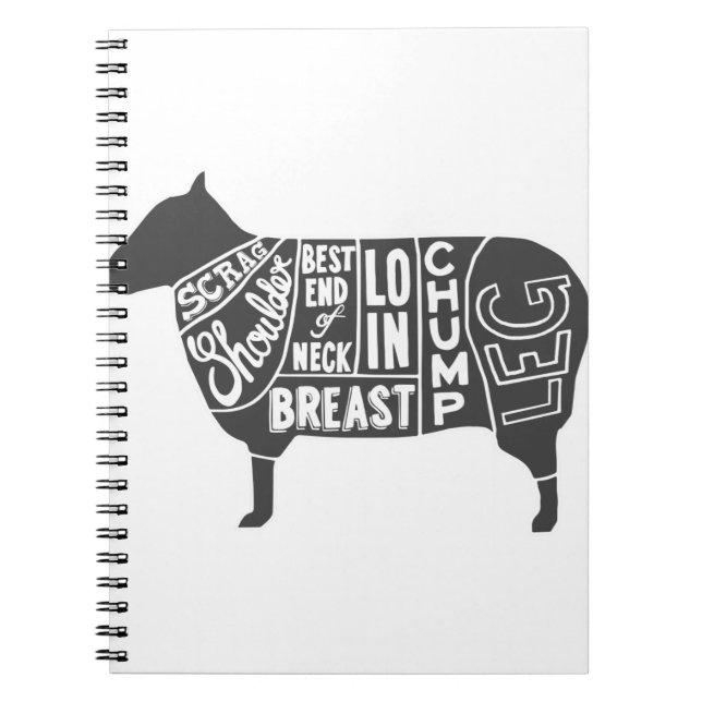 Cuaderno Gráfico del carnicero de cordero (Frente)
