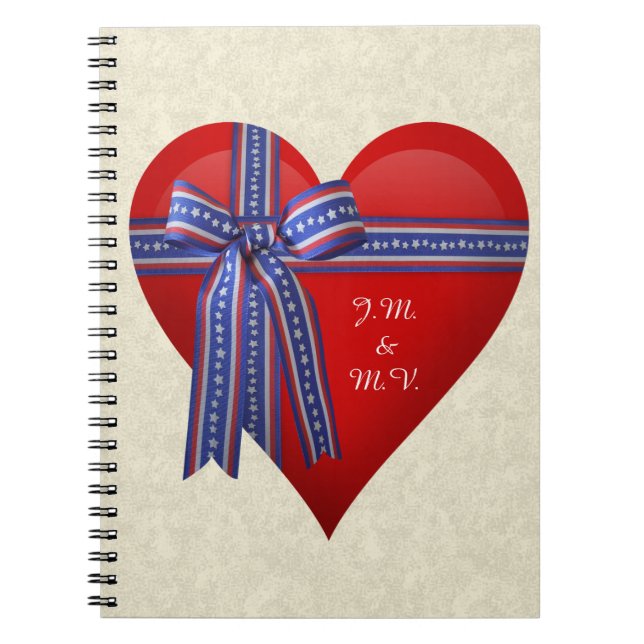 Cuaderno Gráfico del Corazón Patriótico (Frente)