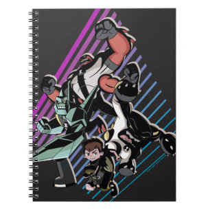 Cuaderno Gráfico del grupo Ben 10 Retro Alien