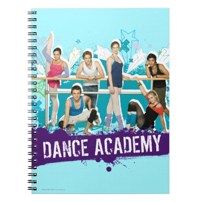 Cuaderno Gráfico del molde de la academia de la danza (Frente)