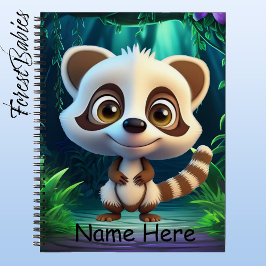 Cuaderno Gráfico del Personalizado de animales de la especi