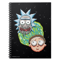 Gráfico del portal de la moral y de Rick de Pixelv