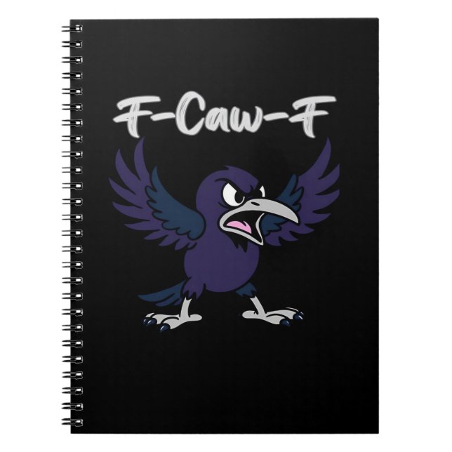 Cuaderno Gráfico estético F-Caw-F (Frente)