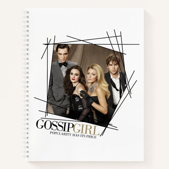 Cuaderno Gráfico Glamour Glamour Group Gossip Chica (Anverso)