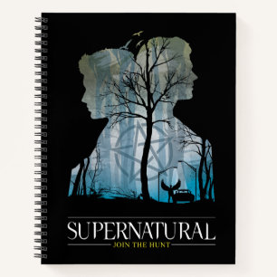 Cuaderno Gráfico supernatural del bosque Winchester Bros