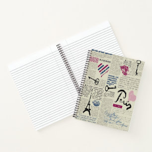 Cuaderno gráficos de París