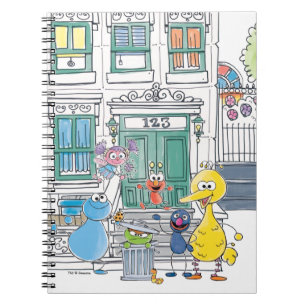 Cuaderno Gráficos de Sesame Pals Doodley