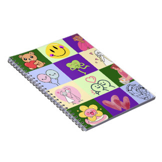 Cuaderno gráficos divertidos geniales
