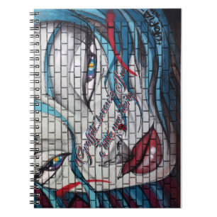 Cuaderno Grafiti de chica asiática