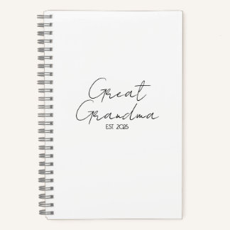 Cuaderno Gran Abuela Gran Abuelo Set ・Nuevo Gran Abuelo