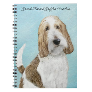 Cuaderno Gran Basset Griffon Vendeen - Arte Perro Original
