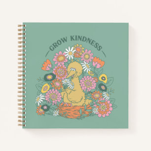 Cuaderno Gran Bird   Grow Kindness Floral Graphic