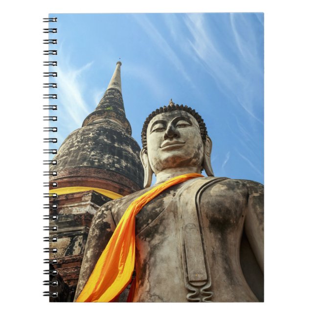Cuaderno Gran Buda en Ayutthaya, Tailandia (Frente)