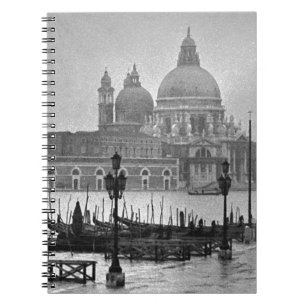 Cuaderno Gran Canal Blanco Negro Venecia Italia Viajes