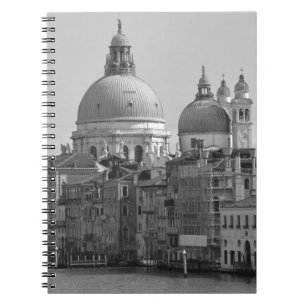 Cuaderno Gran Canal Blanco Negro Venecia Italia Viajes
