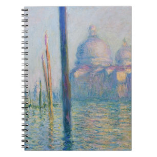 Cuaderno Gran Canal Monet Venecia Italia Pintura Clásica