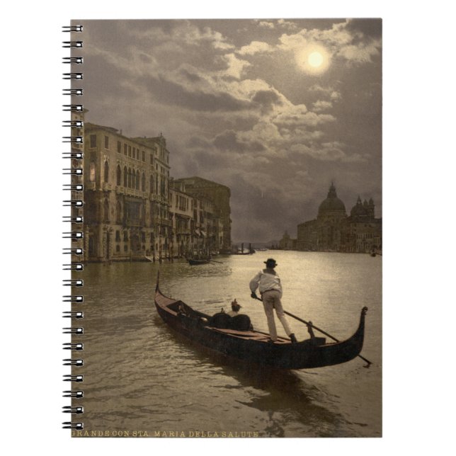 Cuaderno Gran Canal por el claro de luna II, Venecia, (Frente)