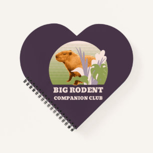 Cuaderno Gran Club de Compañeros de Roedores Capibara