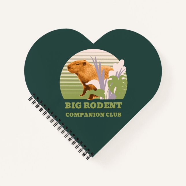 Cuaderno Gran Club de Compañeros de Roedores Capibara (Anverso)