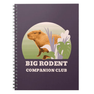 Cuaderno Gran Club de Compañeros de Roedores Capibara
