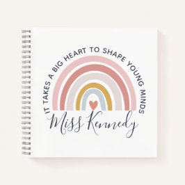 Cuaderno Gran corazón para formar a un joven profesor de me