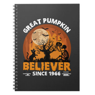 Cuaderno Gran creyente de la calabaza desde esqueleto de Ha