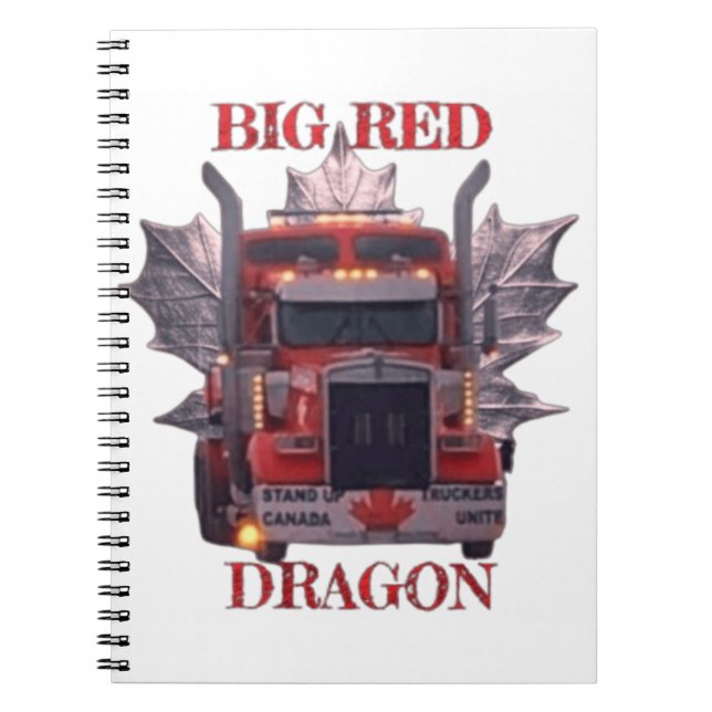 CUADERNO GRAN DRAGÓN ROJO (Frente)