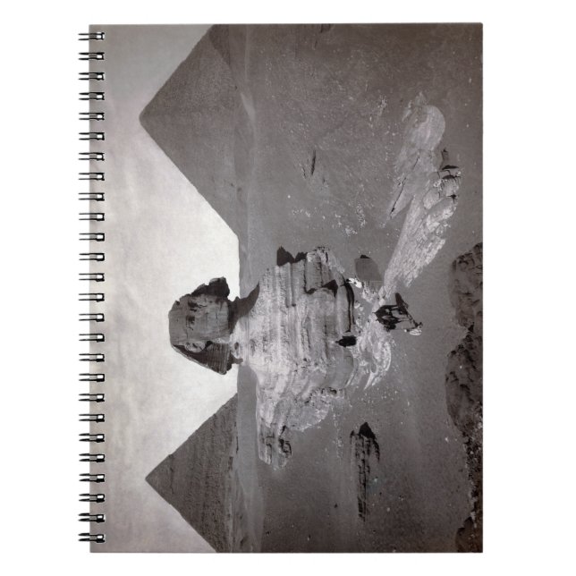 Cuaderno Gran Esfinge de Giza Necrópolis y Pirámides (Frente)