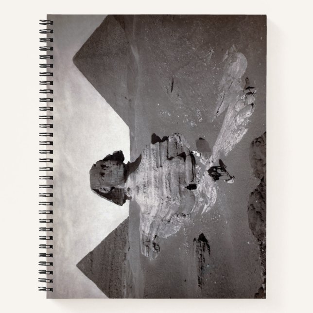 Cuaderno Gran Esfinge y las pirámides de Giza Necrópolis Eg (Anverso)