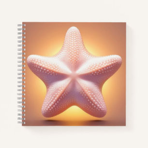 Cuaderno Gran Estrella de Mar Rosa