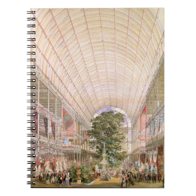 Cuaderno Gran exposición de 1851. Decoración del transe (Frente)