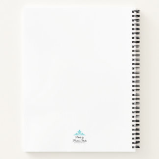 Cuaderno Gran Flor Azul