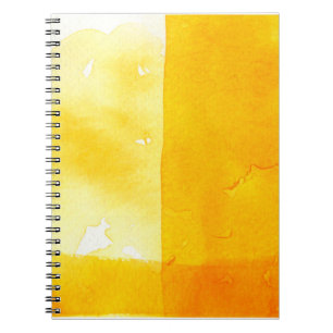 Cuaderno Gran fondo de color de agua - pinturas de acuarela