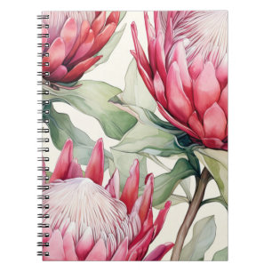 Cuaderno Gran Funda de Protesta Sudafricana con Cerise Vibr