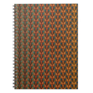 Cuaderno Gran Gatsby Feathers diseño de estilo deco