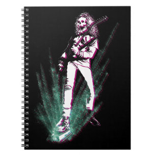 Cuaderno Gran guitarrista Metalizado