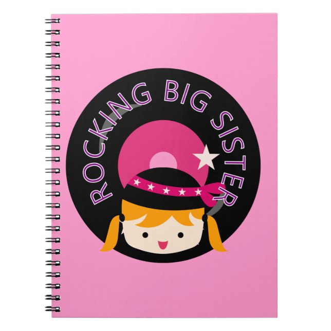 Cuaderno Gran Hermana de Rocking Blond (Frente)