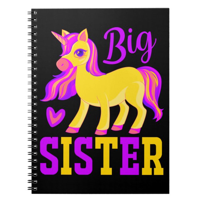 Cuaderno Gran Hermana Magica Unicornio (Frente)