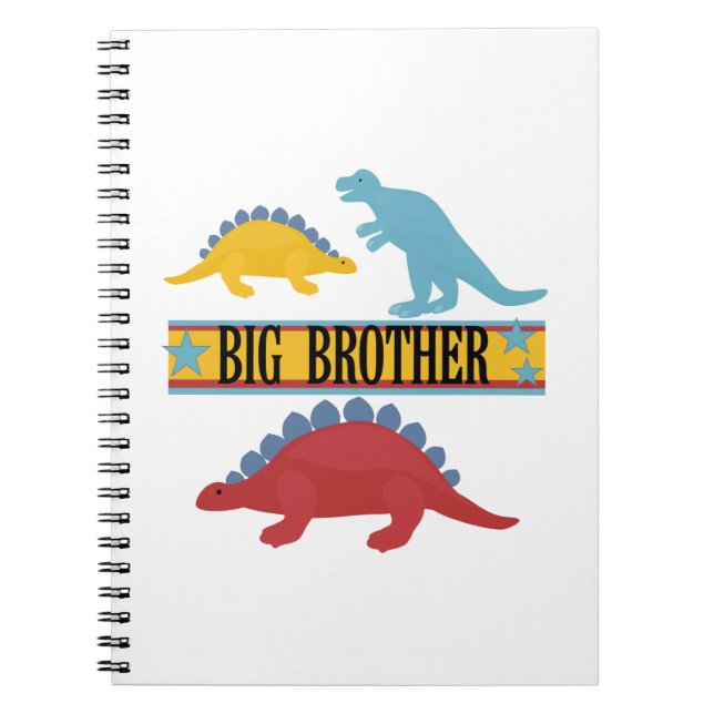 Cuaderno Gran Hermano de Dinosaurio (Frente)