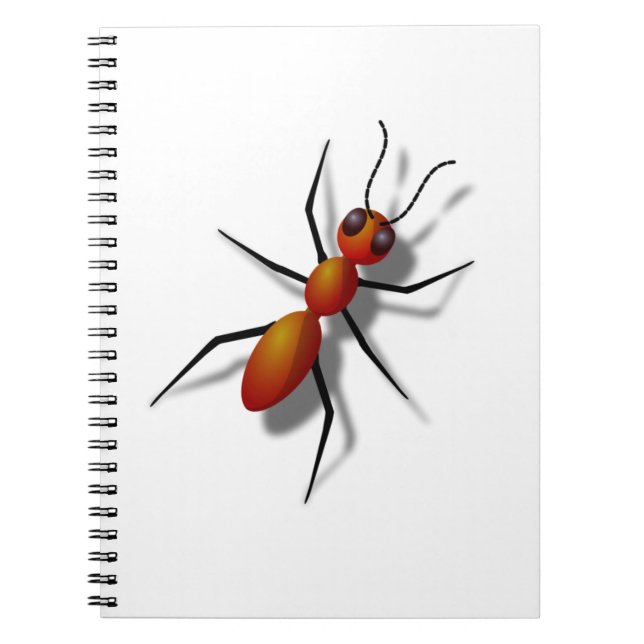 Cuaderno Gran hormiga roja (Frente)