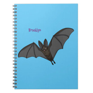 Cuaderno Gran ilustracion de personalizado de murciélagos v