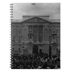 Cuaderno Gran Inglaterra Londres Old Guard Buckingham Palac