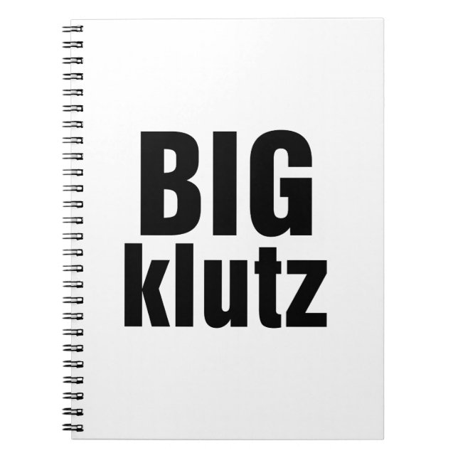 Cuaderno Gran Klutz (Frente)
