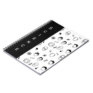 Cuaderno Gran mente moderna Línea de arte, texto - editable