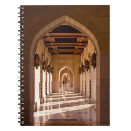 Cuaderno Gran Mezquita del Sultán Qaboos en Mascate, Omán